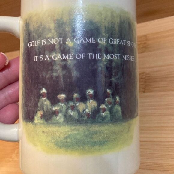 Vintage Otagiri Japan Golf Golfing Old Fashioned Golfer Knickers Coffee Cup Mug - Picture 6 of 11